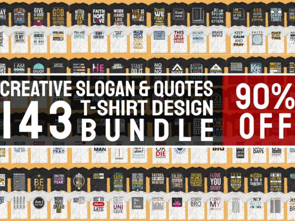 Quotes Bundle T Shirt Design Motivational Inspirational Sayings Slogan Funny Urban Style 