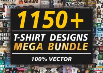 T-shirt design mega bundle, T-shirt design vector packs, T-shirt design bundle deals, Funny, Camping, Adventure, Surfing, Beach, Urban street wear, Fishing, Quotes, Slogans, Typography, Illustration, Cartoon, Animal, SVG, PNG,