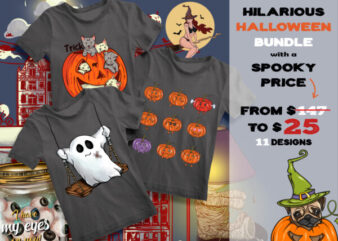 Hilarious Halloween Bundle graphic t shirt