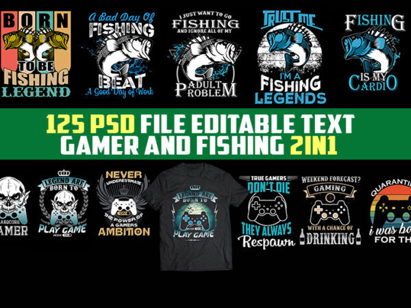 125 gamer and fishing Bundles UPDATE