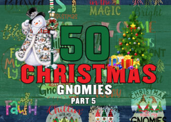 50 Christmas PNG Bundle part 5, Winter PNG, Santa PNG, Christmas Gnome PNG Bundle, Merry Christmas, Christmas Bundle, Funny Christmas Shirt