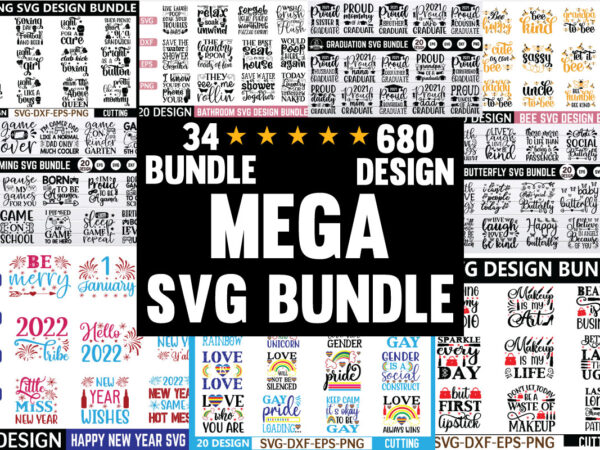 Mega svg Bundle,Huge Svg Bundle,Massive Svg Bundle - T-shirt Design Bundle
