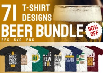 Beer t-shirt designs bundle svg. Beer t shirt design png bundles. Alcohol t shirt design. Drinker t shirts design. Slogans quotes sayings about beer. Beer theme vector pack collection.