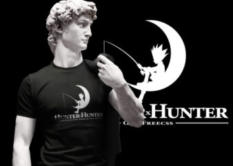 Gon Hunter x Hunter dreams logo anime design tshirt